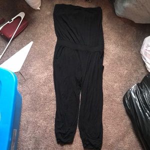 Strapless jumpsuit